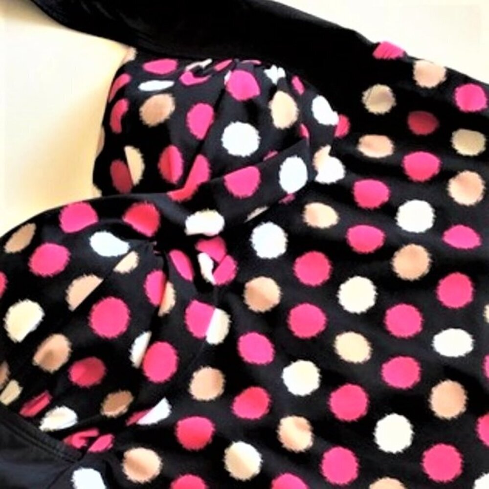 CATALINA TANKINI POLKA-DOT SWIM TOP - Picture 5 of 9